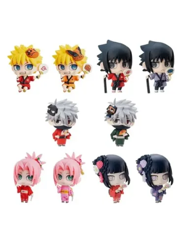 Set figuras megahouse naruto shippuden petit chara land 10th anniversary