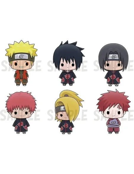 Figuras megahouse naruto chokorin mascot set vol. 2 6 articulos