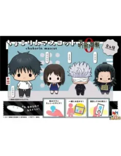 Set figuras megahouse chokorin mascot jujutsu kaisen 0 5 cm