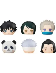 Pack 6 figuras antiestres megahouse jujutsu kaisen gekijouban fluffy squeeze bread box