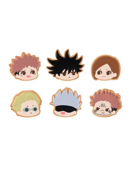 Surtido 6 figuras megahouse jujutsu kaisen charm patisserie