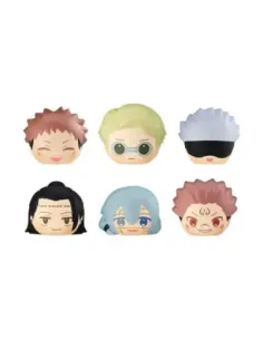 Pack 6 figuras antiestres megahouse jujutsu kaisen gekijouban squeeze bread