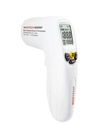 Termometro digital infrarrojo mastech ms6590p sin contacto