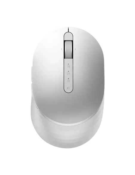 Mouse raton dell ms7421w optico 7 botones 1600ppp wireless inalambrico plateado platino