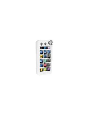 Control Deck Mars Gaming MSD-NEO/ 15 Teclas LCD/ 1 Rueda/ 2 Botones/ Blanco