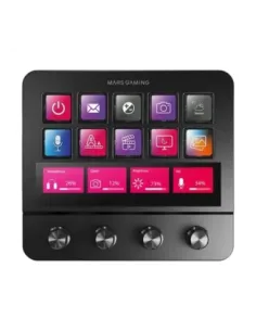 Control deck pro mars gaming msdpro negro