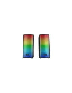 Altavoces con Bluetooth Mars Gaming MSRGB2/ 15W/ 2.0/ Negros