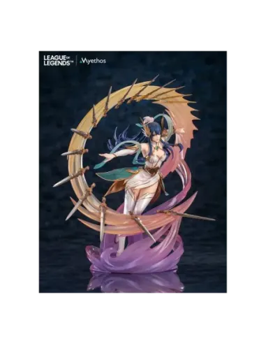 Figura league of legends irelia estatua pvc 1 - 7 divine sword 34 cm