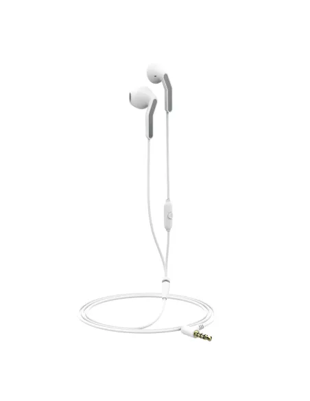 Auriculares muvit meu 3.5 mm blanco