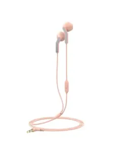 Auriculares muvit meu 3.5 mm rosa