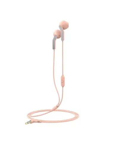 Auriculares muvit meu 3.5 mm rosa