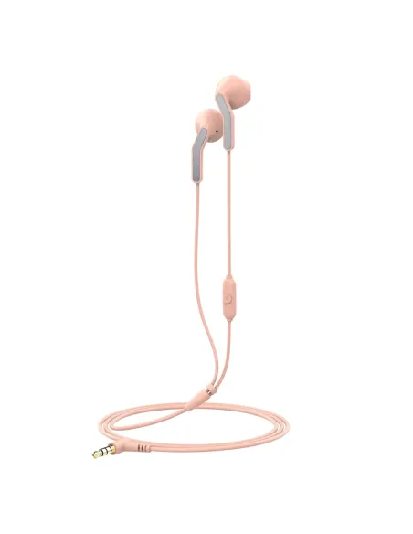 Auriculares muvit meu 3.5 mm rosa