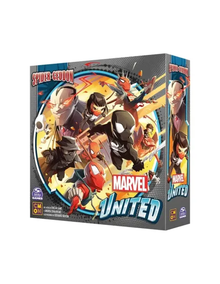 Juego de mesa marvel united spider - geddon