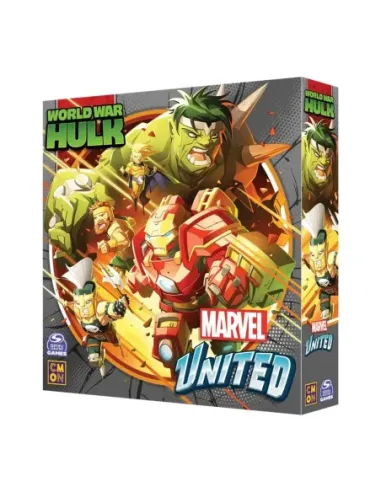 Juego de mesa marvel united world war hulk