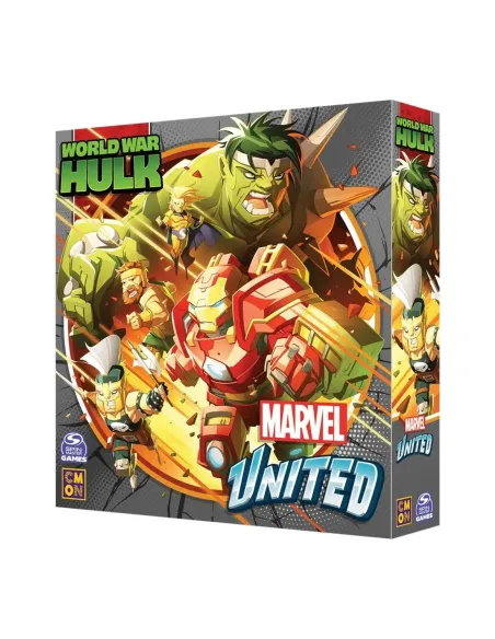 Juego de mesa marvel united world war hulk