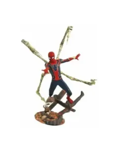 Figura diamond select toys marvel premier collection avengers 3 iron spider - man