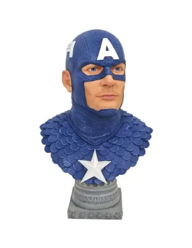 Figura diamond collection marvel comics capitan america legends collection 1 - 2 escala