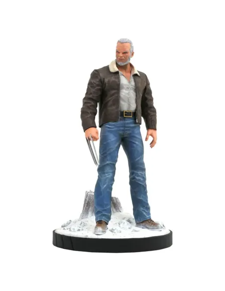 Figura diamond collection marvel x - men viejo logan resina 23 cm