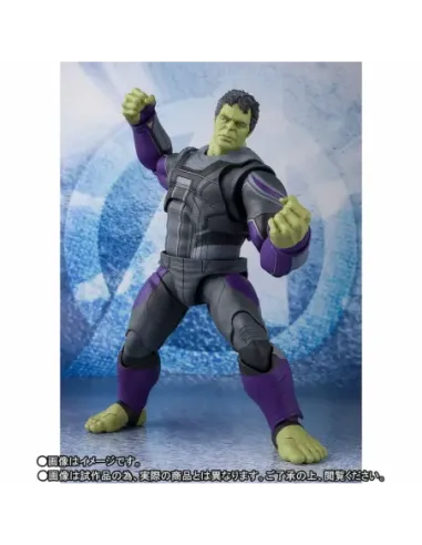 Figura tamashi nations marvel avengers endgame hulk 19 cm s.h. figuarts