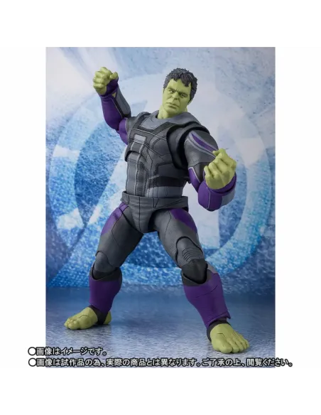 Figura tamashi nations marvel avengers endgame hulk 19 cm s.h. figuarts