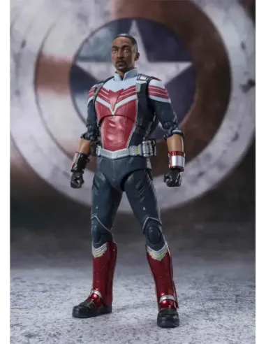 Figura tamashi nations falcon figura marvel the falcon and the winter soldier s.h. figuarts