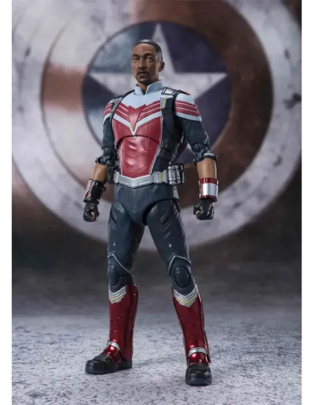 Figura tamashi nations falcon figura marvel the falcon and the winter soldier s.h. figuarts