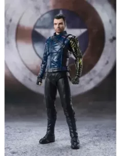 Figura tamashi nations bucky barnes figura marvel the falcon and the winter soldier s.h. figuarts