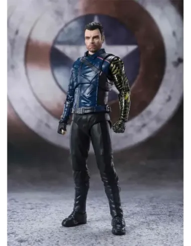 Figura tamashi nations bucky barnes figura marvel the falcon and the winter soldier s.h. figuarts