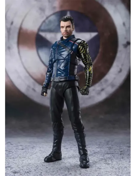 Figura tamashi nations bucky barnes figura marvel the falcon and the winter soldier s.h. figuarts