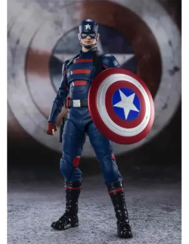 Figura tamashi nations capitan america john walker marvel the falcon and the winter soldier s.