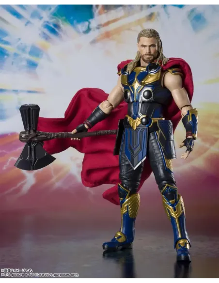 Figura tamashii nations sh figuarts marvel thor love & thunder mighty thor