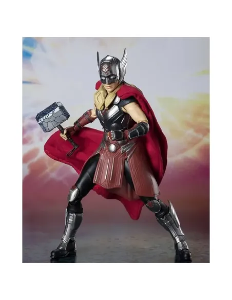 Figura tamashii nations sh figuarts marvel thor: love & thunder mighty thor jane foster