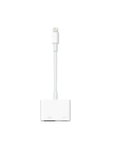 Adaptador lightning a hdmi - lightning apple macho - hembra - blanco