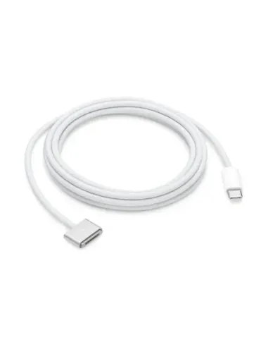 Cable usb tipo c a magsafe 3 apple 2m -  macho - macho -  plata