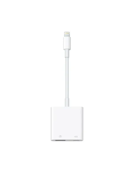 Adaptador lightning a usb tipo a - lightning apple macho - hembra