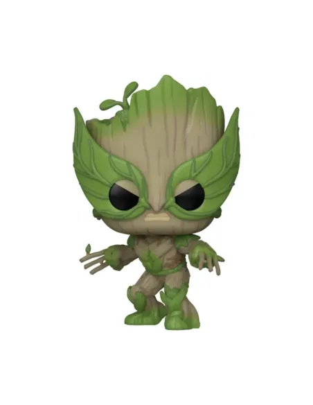 Funko pop marvel: we are groot groot como lobezno 79519