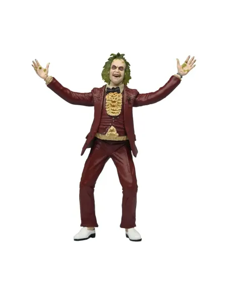 Beetlejuice red tuxedo scale action fig. 18 cm beetlejuice (1988)