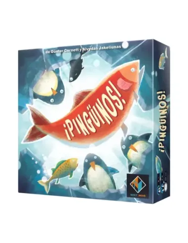 Juego de mesa ¡pingüinos! edad recomendada 8 años
