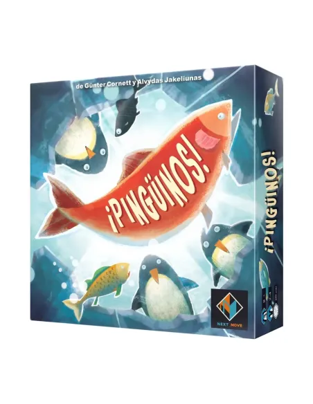 Juego de mesa ¡pingüinos! edad recomendada 8 años