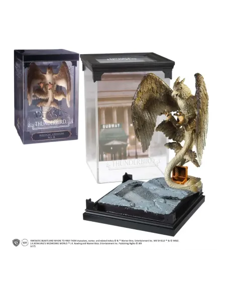 Figura the noble collection animales fantasticos y donde encontrarlos criatura magica nº 6 thunderbird