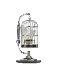 Figura en miniatura the noble collection harry potter hedwig en jaula