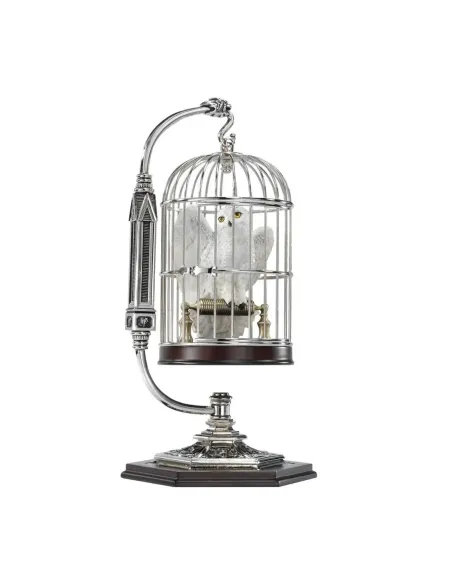 Figura en miniatura the noble collection harry potter hedwig en jaula