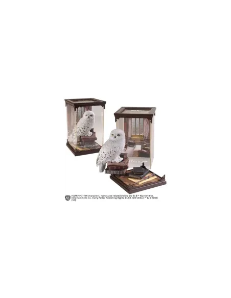 Figura the noble collection harry potter criaturas magicas hedwig