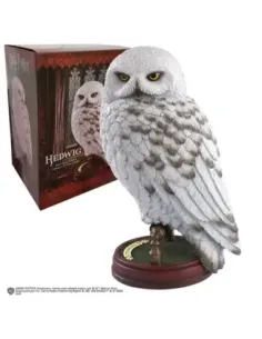 Figura the noble collection harry potter criaturas magicas estatua resina hedwig 24 cm