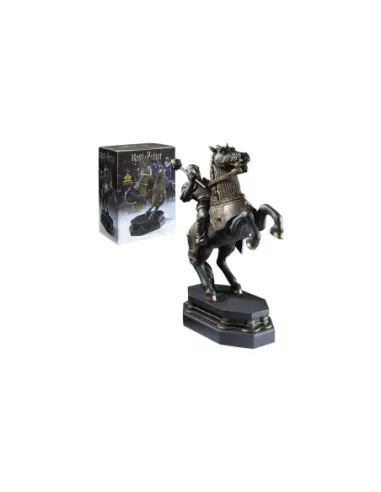 Soporte de libros the noble collection caballero negro ajedrez de hechiceros desafío final