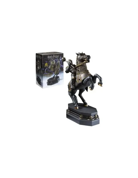 Soporte de libros the noble collection caballero negro ajedrez de hechiceros desafío final