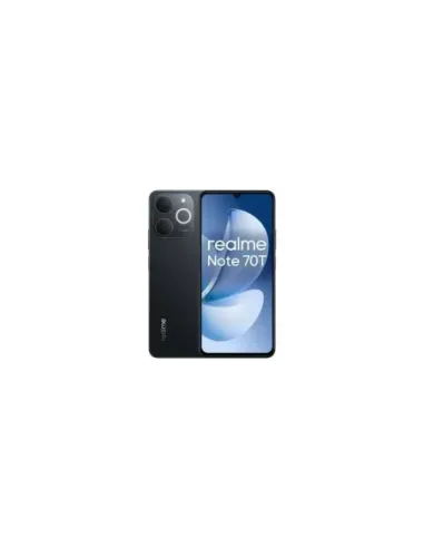Smartphone Realme Note 70T 4GB/ 256GB/ 6.74"/ Negro Obsidiana