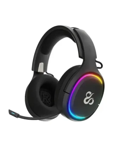 Auriculares gaming newskill aton v2 inalambrico rgb negro