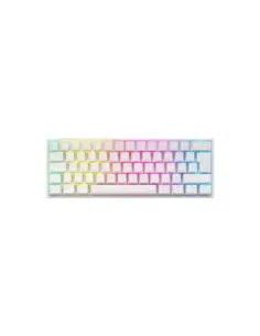Teclado gaming newskill pyros v2 ivory inalambrico rgb blanco