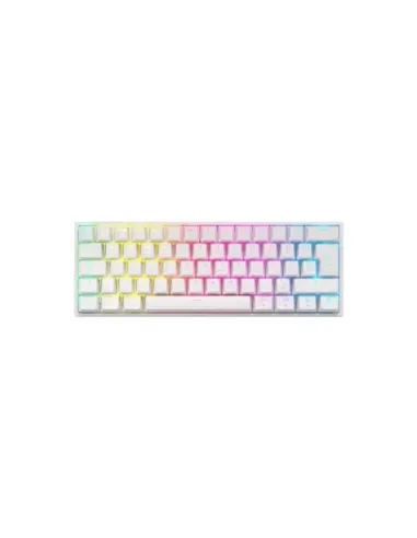 Teclado gaming newskill pyros v2 ivory inalambrico rgb blanco